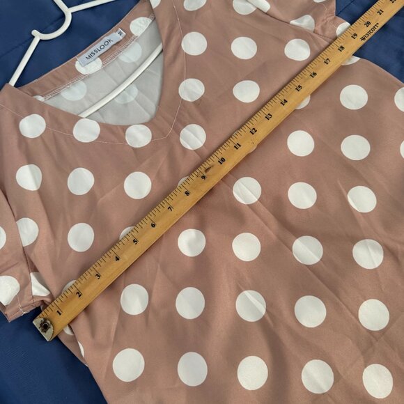 Misslook Polka Dot Dress - Size M - Picture 6 of 9